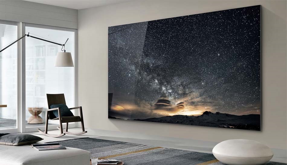 اندازه تلوزیون LG